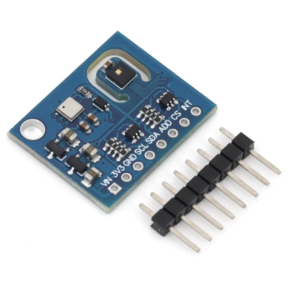 Carbon Dioxide Sensor ENS160+AHT21 Sensor Both I2C SPI Communication Interface Temperature And Humidity Sensor For Dehumidifiers