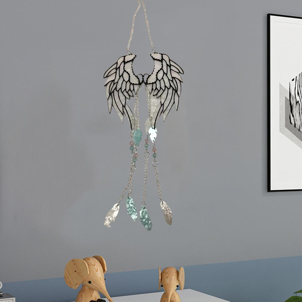 

Chimes Outdoor Window Hanging , Windchimes Pendant Wall Ornament, Doors Home decor 15x18cm