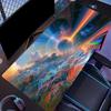 XXL Cosmic Burst Galaxy Mousepad Nebula Planet Deskmat Non-Slip Rubber Gaming PC Keyboard Desk Mats Gamer Large Mouse Mats