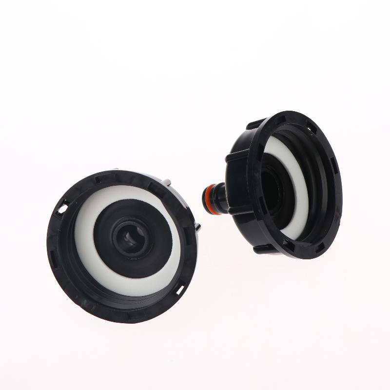 IBC Tank Valve Adapter 1 Set 1 2 3 4 Inch Water Hose Connector 60mm Coarse Thread for Agriculture Use Heavy Duty