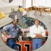 Dukes Of Hazzard Runder Teppich, Teppich für Wohnzimmer Schlafzimmer Sofa Spielzimmer Dekor, Rutschfeste Bodenmatte4
