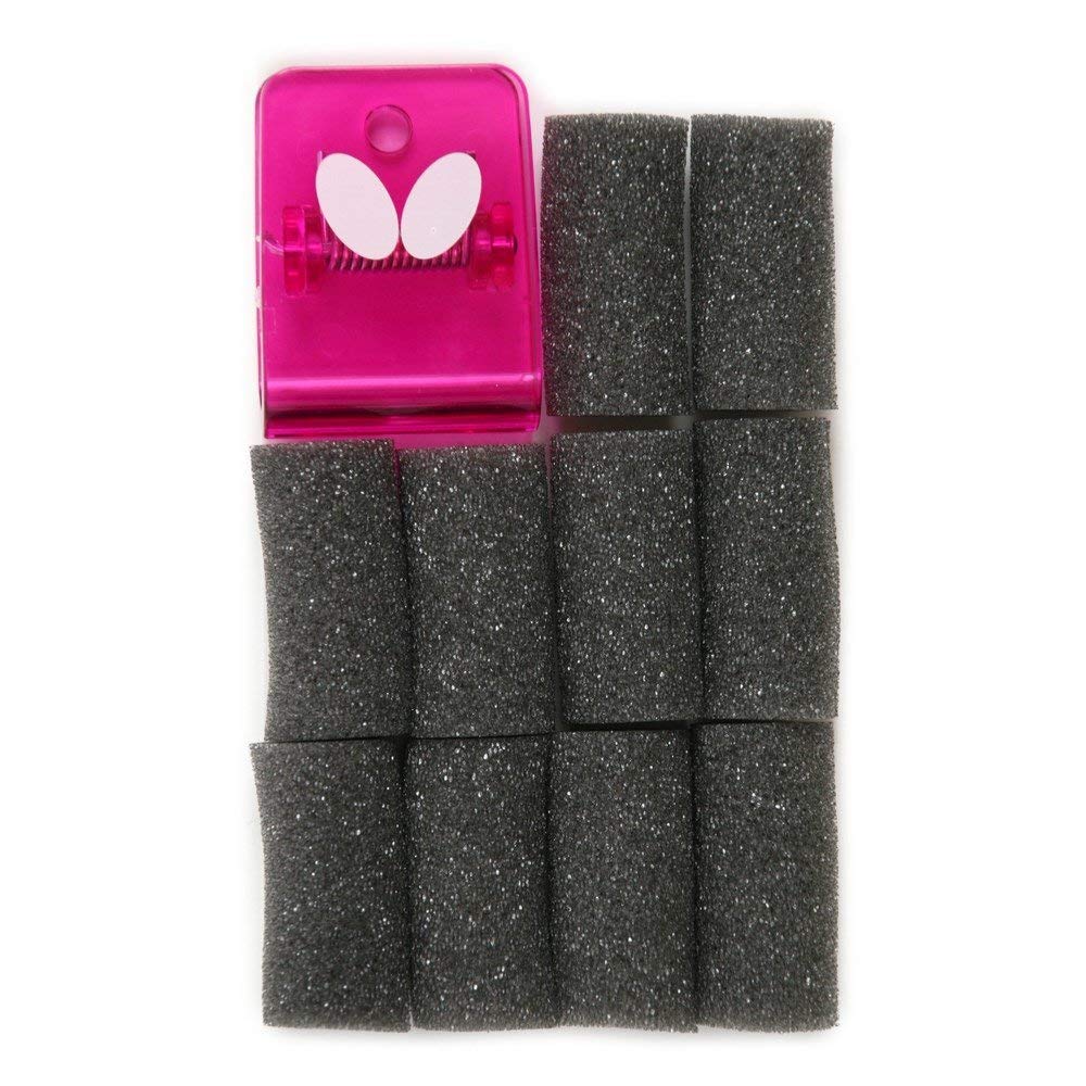Butterfly (Butterfly) Free Chuck 2 74860 + Table Tennis Clip Sponge 74200 Set