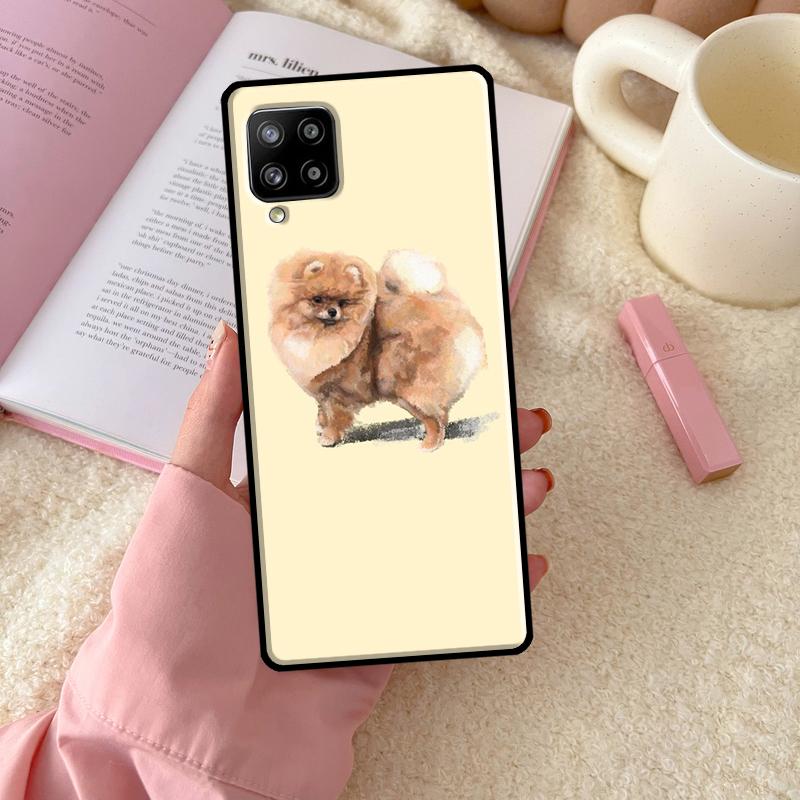 

Чехол для померанского шпица для Samsung Galaxy A54 A34 A14 A13 A52S A12 A22 A32 A52 A72 A71 A51 A33 A53 Samsung A54 5G