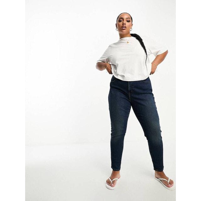 

Темно-синие джинсы скинни Levi's Plus 720