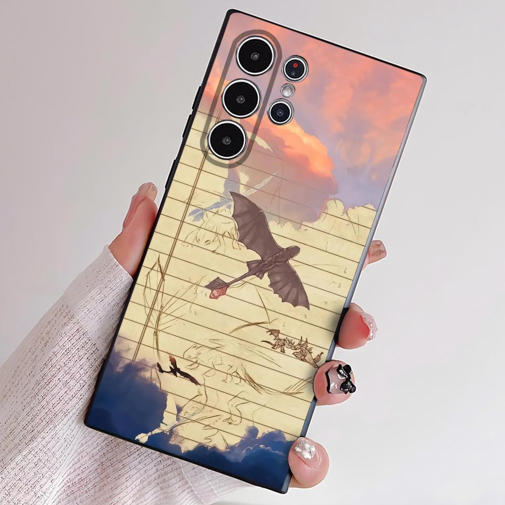 How To T-Train Your D-Dragons Phone Case For Samsung S Series S21 S22 S23 S24 S25 FE Plus Ultra TPU Soft To Skin-friendly Case