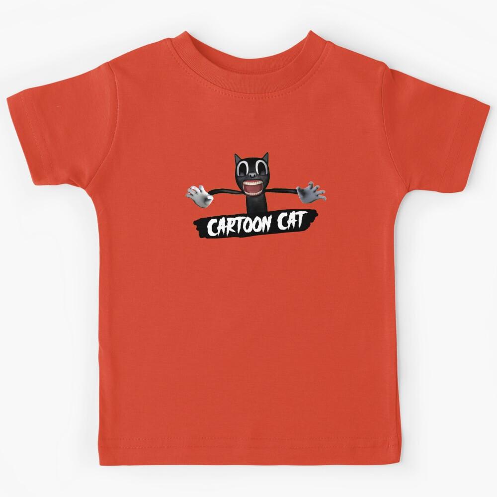 Cartoon Cat Kids T-Shirt 100
