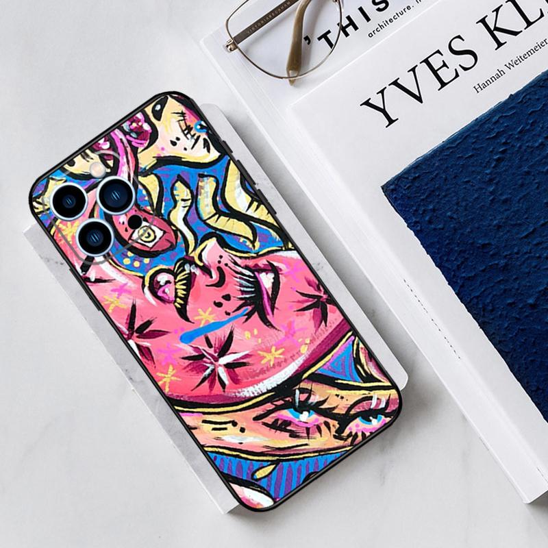 Indie Kids Aesthetic Hippie Acid Trip Case For iPhone 17 Air 15 14 11 16 Pro Max 13 12 Mini 15 16 Plus 16e Funda Silicone Cover