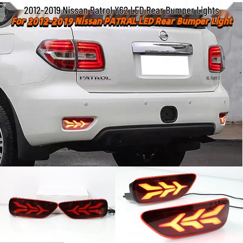 LED Rear Bumper Light for 2012-2019 Nissan Patrol Y62 Modification