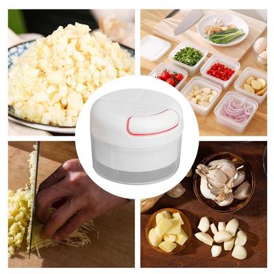 Portable Mini Garlic Puller Manual Garlic Chopper Rotate Garlic Press Crusher Vegetable Onion Cutter Kitchen Cooking Accessories