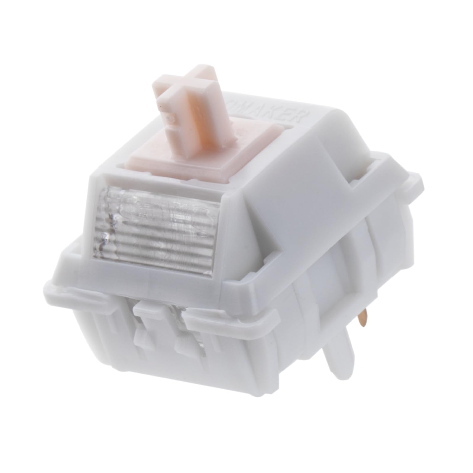 

EPOMAKER Cream Marble 47gf Mechanical Key Switches for Gaming Keyboards, 35-Piece Linear Switch, 5-Pin, Factory Lubricated, Creamy Shaft, Smooth