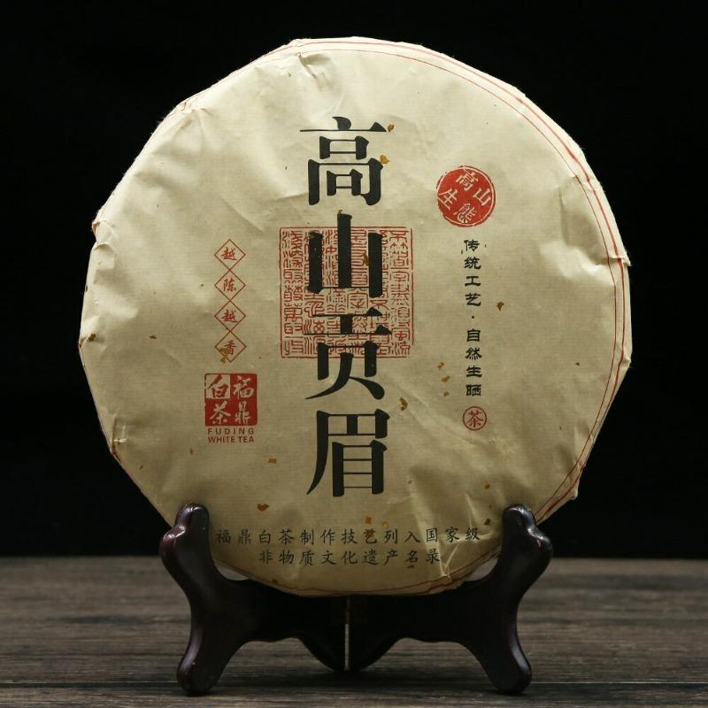 Chinesischer Fuding Weißer Tee High Mountain Gong Mei Shou Mei Cake 350g Bai Cha