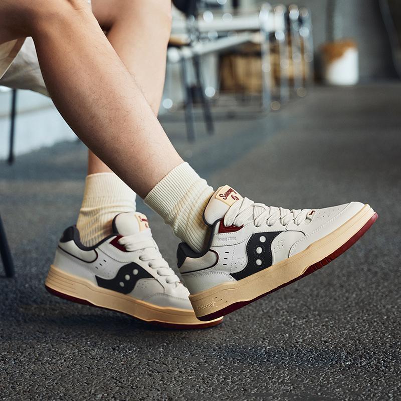 SAUCONY Chilltime Retro Comfortable Non-Slip Low-Top Casual Urban Commuting Running Shoes Unisex Sneaker Milan-Red S79045-10