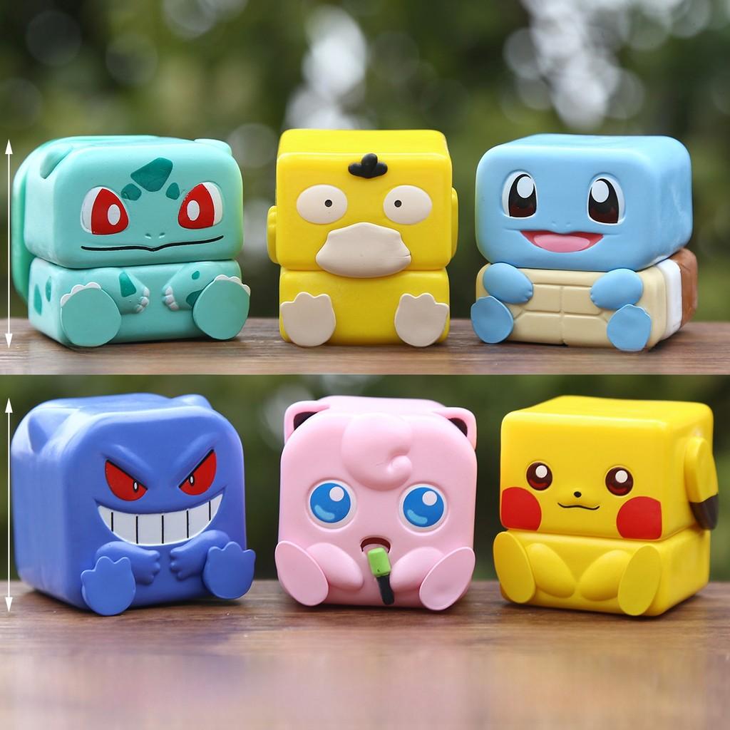 Pokmon Pvc Creative Magnetic Toy Figurine For Kids Development And Collection
