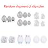 Flexible Display Ornament Molds Rabbit Pendant Molds Silicones Fondant Cake Mould Baking Tool for Easters Decoration
