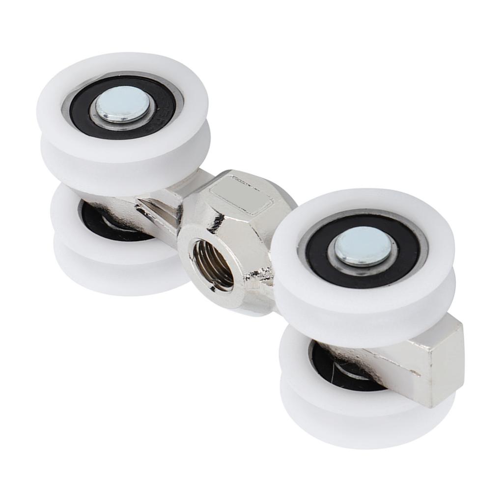 Skyvedørsrulle Skyver Overliggende Dørruller Lager 4 Hjul Hengende Hjul for Møbler