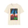 Women's Graphic Tee 1960's Dessert Blossom Black Light Psychedelic Poster Tshirt