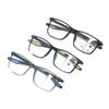 Progressive Multifocal Anti-Blue Light Photochromic Glasses for Near and Distance Reading, Suitable for Middle-Aged and Elderly.