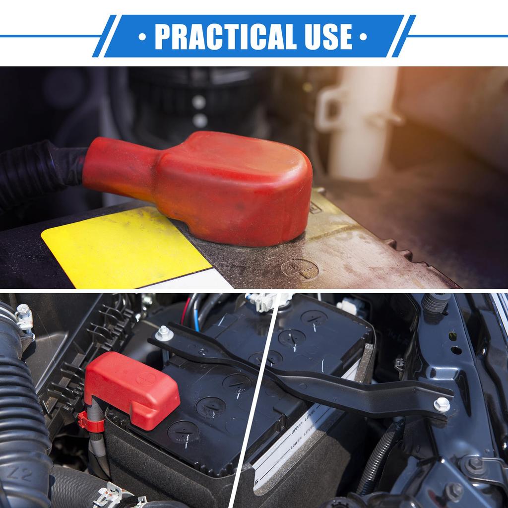 A ABSOPRO Terminal Insulation Cover Terminal Cover Terminal Cover 7mm Car