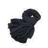 Cotton And Linen Solid Color Thickened Scarf Oversized Soft Women'S Shawl Warm Korean Version Of Fashion Silk Scarf