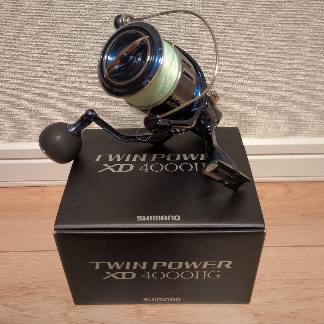 Used SHIMANO TWIN POWER XD 4000HG 21 Twin Power XD