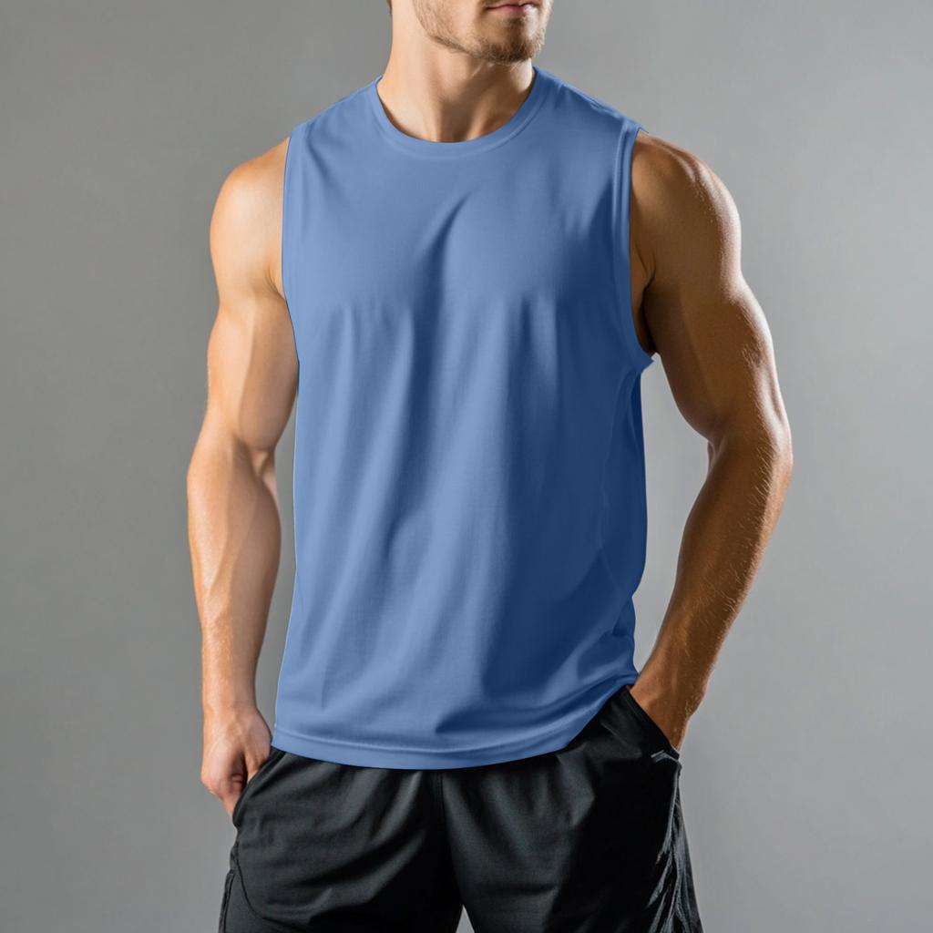 Pánská sportovní ležérní vesta bez rukávů