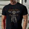 Motorcycle Riders Design Men T-Shirt Moto Cotton O-neck Short Sleeve Hip Hop Tee