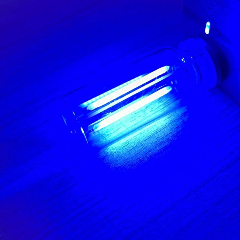 Lights by Night, Mini LED Bulb Lamp, Plug-in, Warm White, Ideal for Bedroom, Nursery, Car USB Atmosphere Light, Multi-Color (Red)