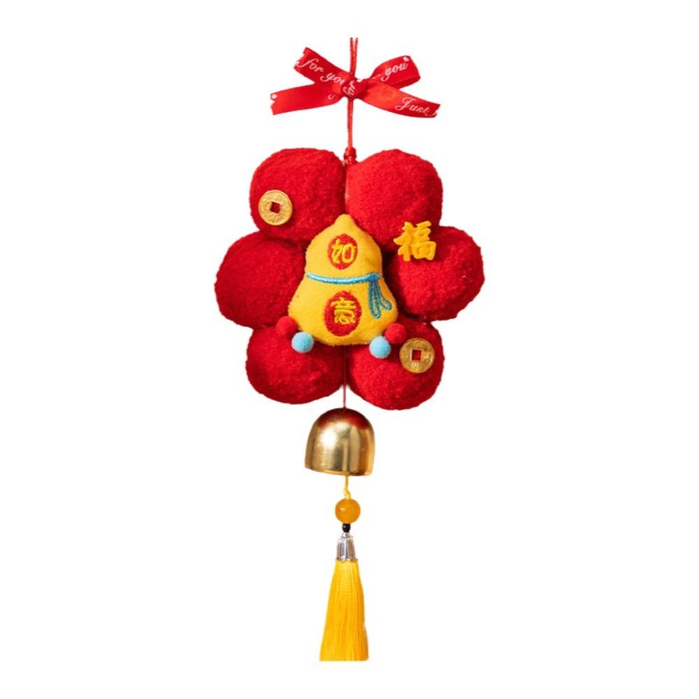 Chinese Zodiac New Year Decoration Handmade Plush Decoration  Atmosphere Decoration