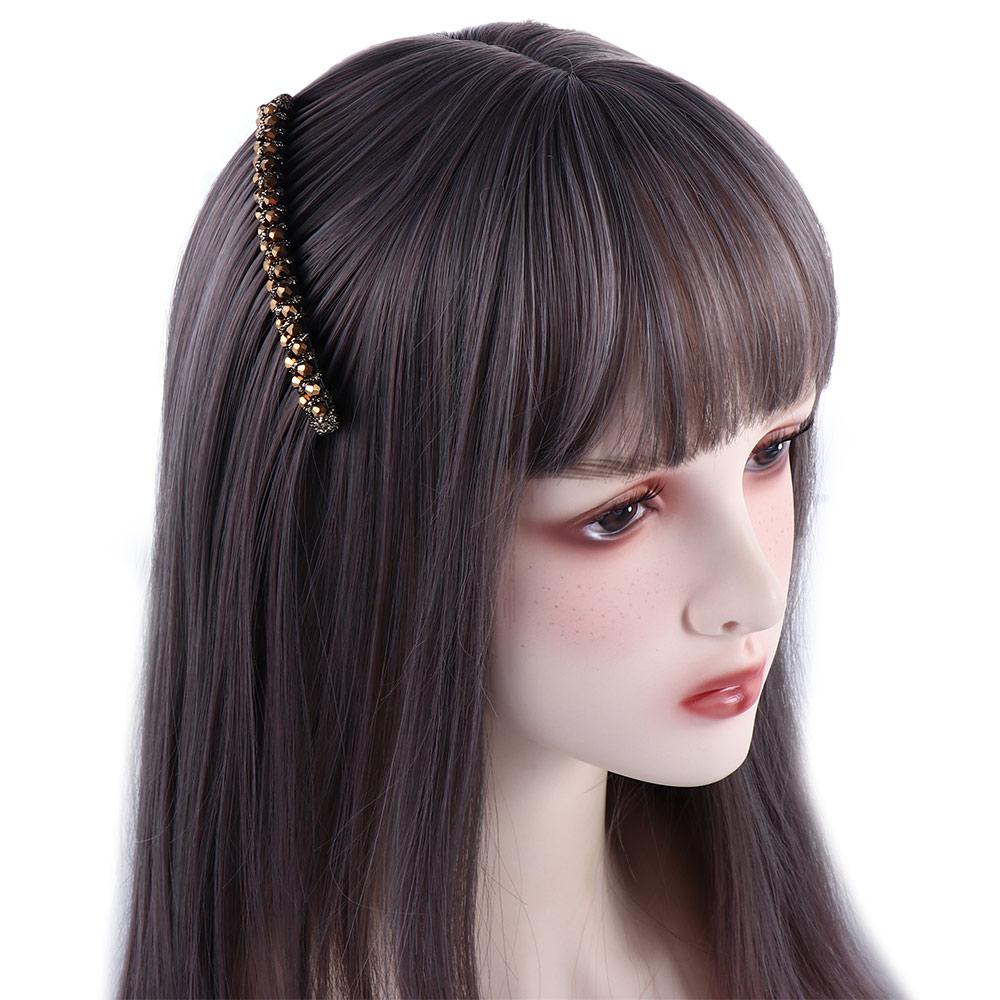 Pro dívky Čelenka Kamínky Ženy Hřeben do vlasů Korejské Barrettes Dívčí ofina Křišťálové spony do vlasů