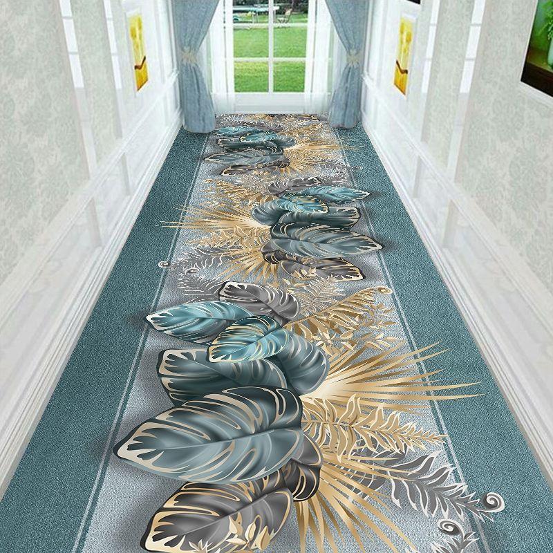 Luxury European Aisle Corridor Carpets Lobby Hallway Villa Long Runner Long Strip Area Rugs Living Room Home Decor Entryway Mat