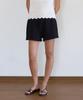 Manggomaenipeullijeu Oasis Knit Shorts_Black