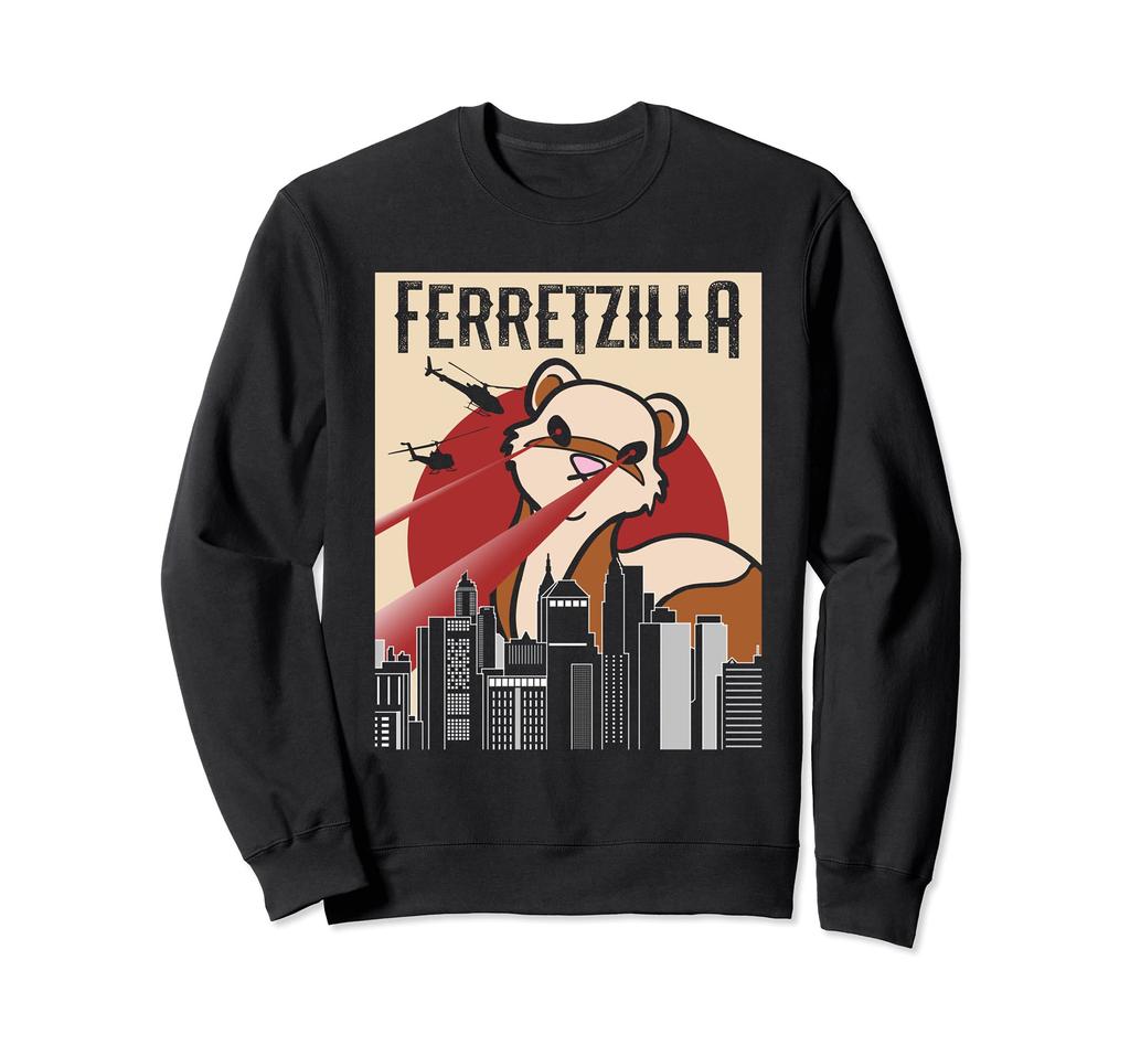 Ferret Ferret Zilla Monster Laser Beam City Attack Helicopter Trainer