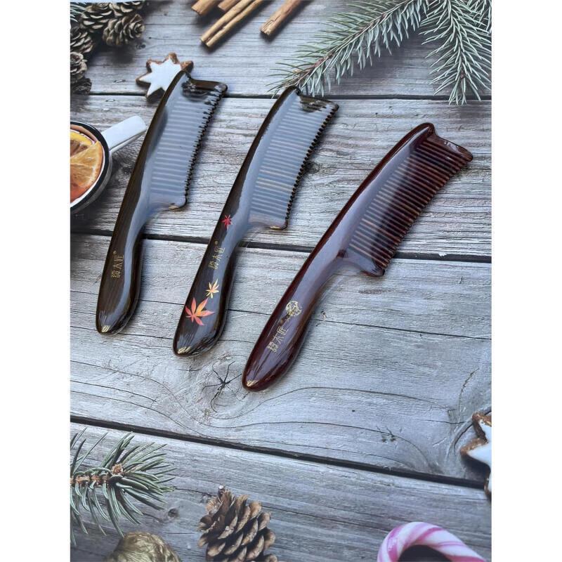 Tan Mujiang Yuxiu Natural Wooden Comb Gift Set