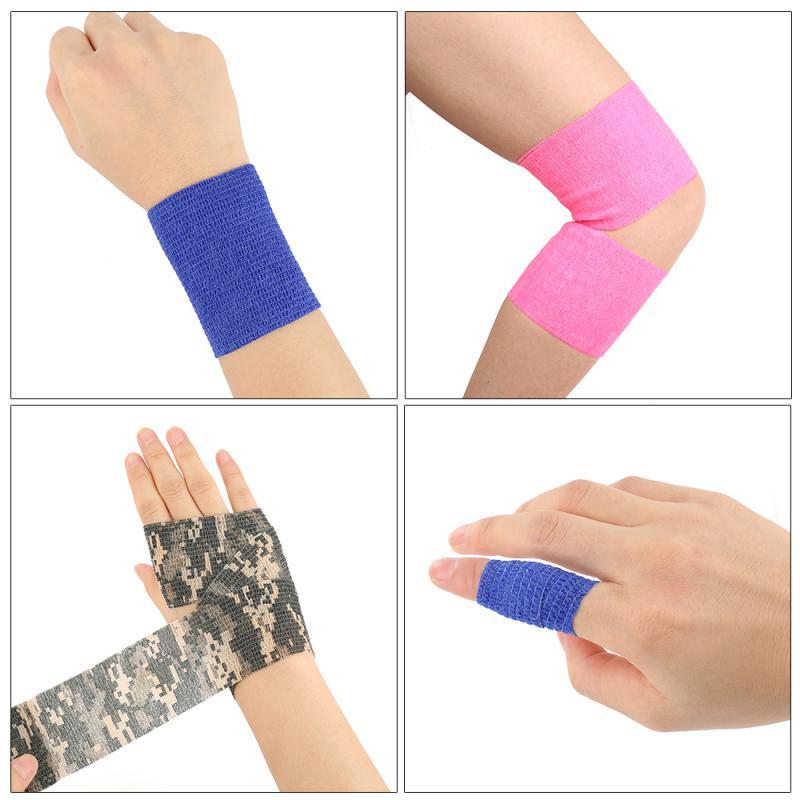 Self Adhesive Elastic Bandage Camping First Aid Kit Emergency Bandage Sport Gauz