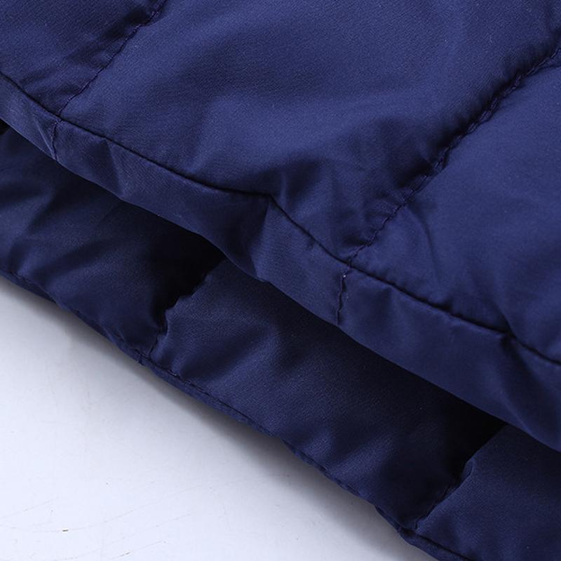 Warm Thick Down Pants Boys Girls Winter Children Elastic High Waisted Trousers Kids Waterproof Ski Pant