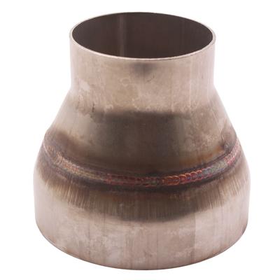 Universelles Edelstahl T201 Auspuffrohr Reduzierstück 4.0" Außendurchmesser. bis 2,5" Außendurchmesser