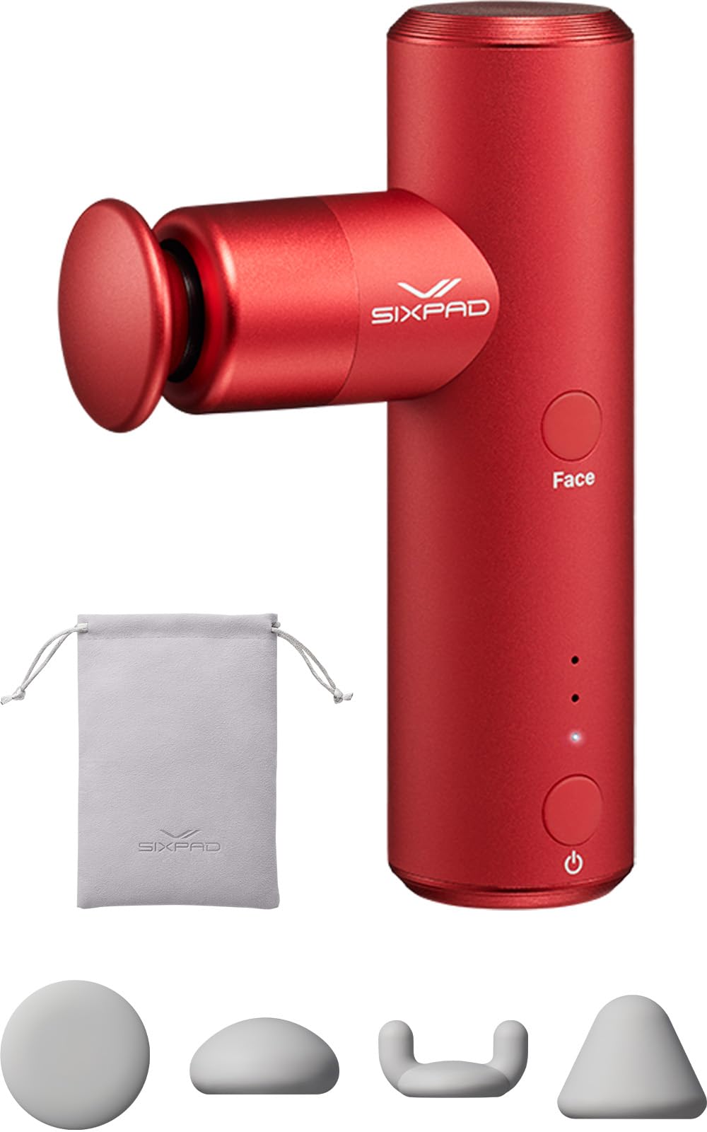 Магазин SIXPAD Power Gun Pocket Limited Set Fascia Release Gun Handy Gun Handy Massager Lightweight Mini [Официальный эксклюзив] (красный)