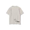 Li Ning CF Earth Seven Days Sports Leisure T-Shirt Unisex Tops Eggshell-Gray AHSQ382-1