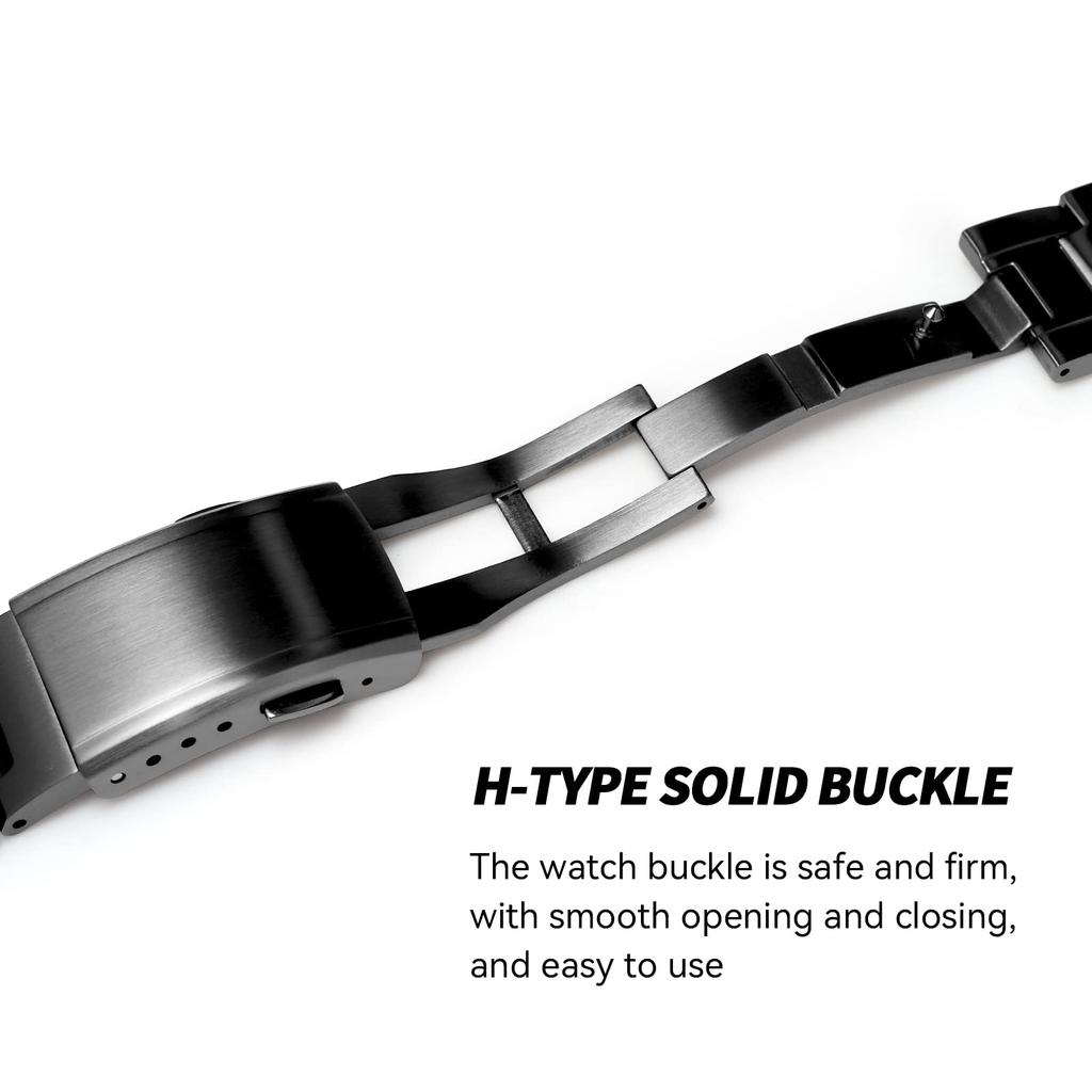Improved Quick Release Metal Steel 316 Stainless Steel Custom Watch Watch Watch Compatible with Casio and GM2100 and Band, Band, Strap, Accessory,