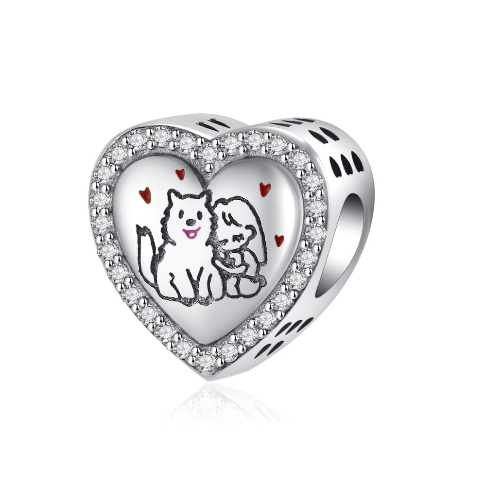 New -Selling Best Friend Series Coffee Boys And Girls Charm Fashionable Pendant Fit Original Women Bracelet Jewelry Gift