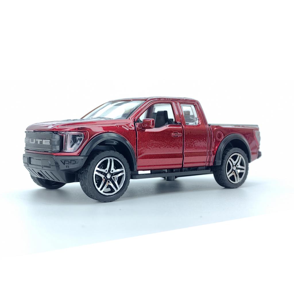 BBBD3 Alloy simulated Ford pickup truck model, children's toy car, car model ornament