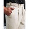 Fashionable Design Business Casual Pants for Men, Spring/summer High-end Straight-leg Commuter Trousers