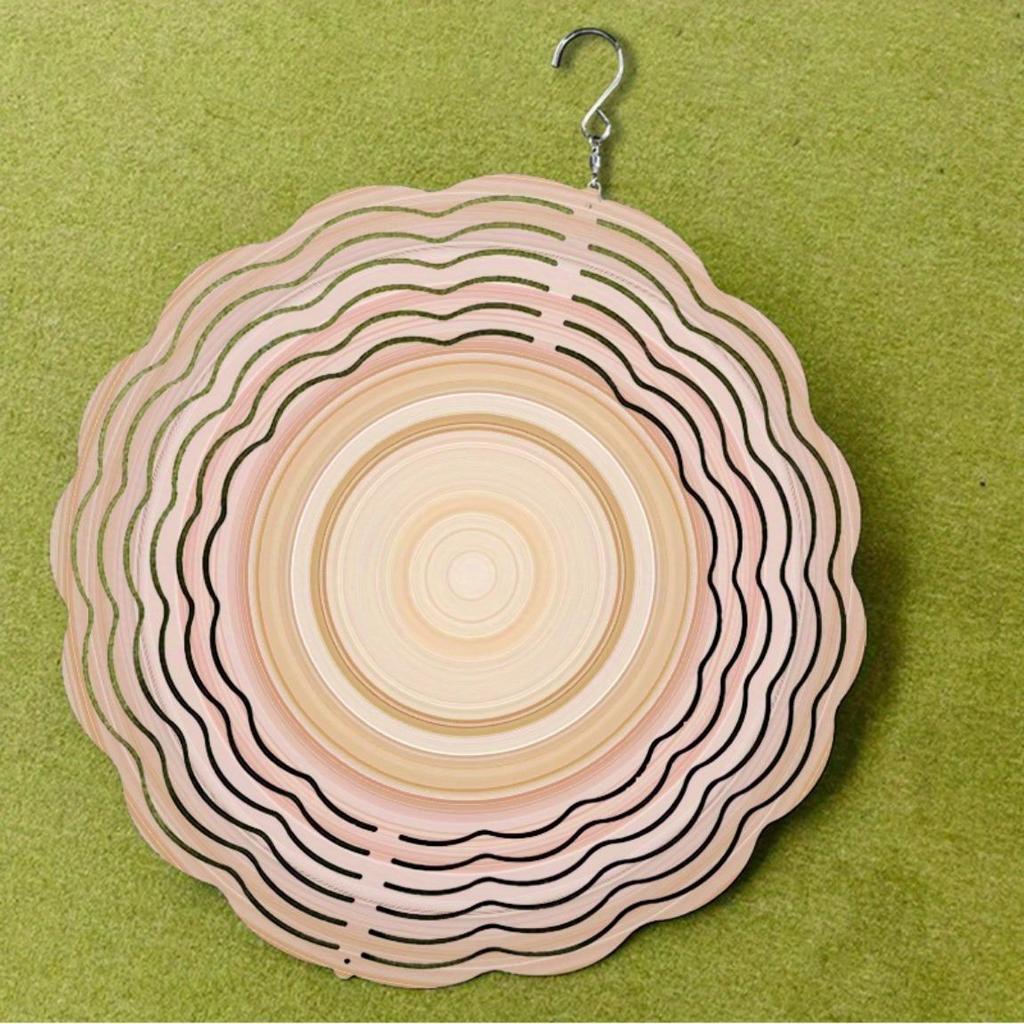 10 Inch Hanging Wind Chime for Outdoor Decor Rotating Design with 360 Hook Perfect for Patio Balcony Garden Spring and Summer Decoration