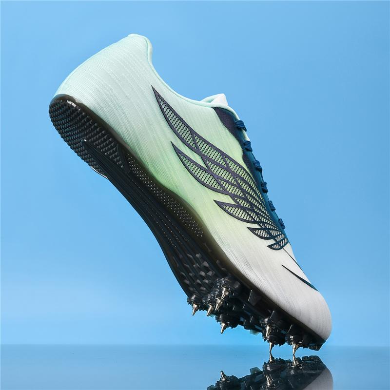 Women's  Track Field Spiked Shoes Men's Professional Training Sneakers Anti-slip Sprint Race Running Spiked Sports Shoes