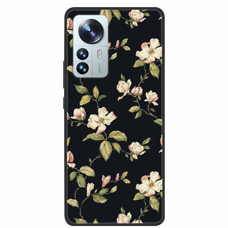 For Xiaomi 12T Pro Phone Case Cover Lion Wolf Black Soft Silicone Case For Xiaomi 12T Pro Back Cover Case 12 T 12TPro Funda Capa
