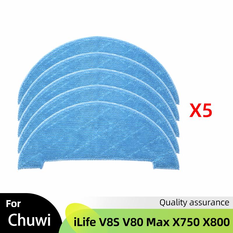 

For iLife Chuwi V8 V8s Plus X750 X800 X785 V80 Max Side Brush Hepa Filter Mop Parts Accessories Robot Vacuum Cleaner Parts
