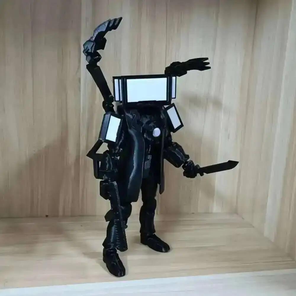 Skibidi Toilet Action Figure Toy Dummy 13 Skibidi Toilet Articulated Figure G Man TV Man Woman Speakerman Tvman Gman Figurine