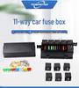 Koersted 11-Way Fuse & 6-Way Relay Holder for Car Engine Compartments