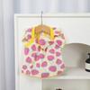 Cute Strawberry Pattern Dog Dress Ruffle Sleeveless Princess Dress with Bow Summer Breathable Puppy Outfit for Small Dogs Cats