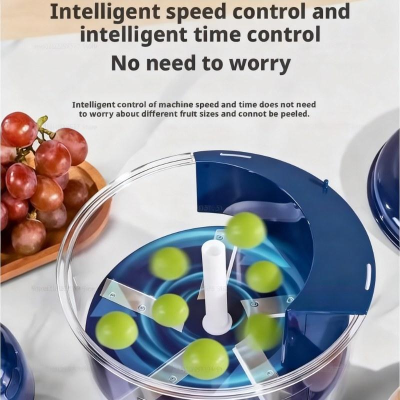 Automatic Electric Grape Peeler Machine - Hands-Free Skin Remover for Berries Fruits, Fruit Prep Tool, Effortless Peeling